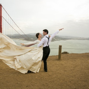 Leanne Stojmenov and Andrew Killian in San Francisco.  Photo:  Lisa Tomasetti.